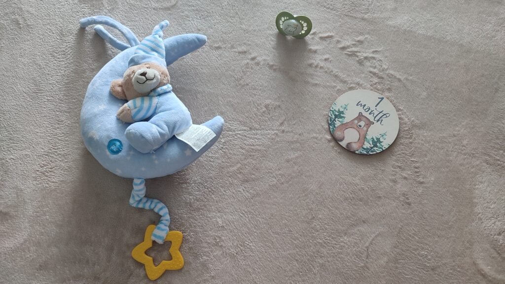 1ος μήνας με το μωρό: μια μεγάλη αλλαγή 1st month baby card
